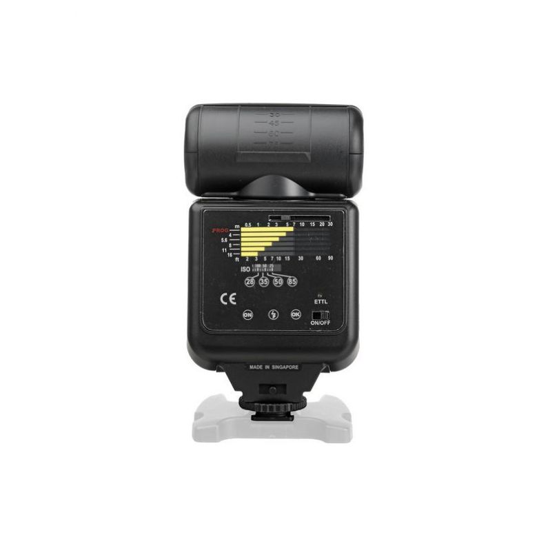 bower ttl auto zoom flash for nikon dslr sfd728n