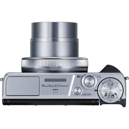Canon PowerShot G7 X Mark III Digital Camera (Silver) Retail Kit