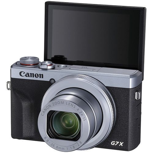 Canon PowerShot G7 X Mark III Digital Camera (Silver) Retail Kit