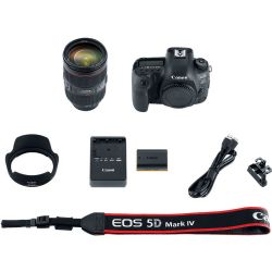 Canon EOS 5D Mark IV DSLR Camera with 24-105mm f/4L II Lens