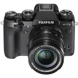 Fujifilm X-T2 Mirrorless Digital Camera with 18-55mm Lens