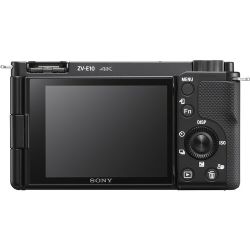 Sony ZV-E10 Mirrorless Camera (Body Only, Black)