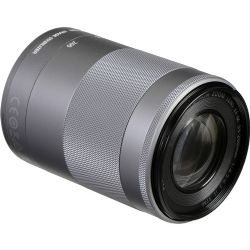 Canon EF-M 55-200mm f/4.5-6.3 IS STM Lens (Silver)