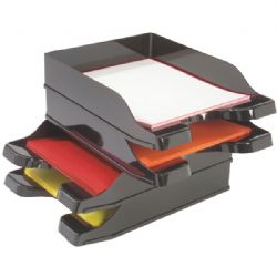 Deflecto Docutray Stack Tray 2pk