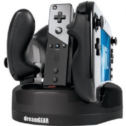 Dreamgear Wii U Quad Dock Rev