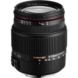 Sigma 18-200mm f/3.5-6.3 II DC OS HSM Lens for Canon