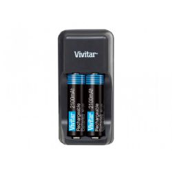 Vivitar BC-161 AA/AAA Compact Travel Charger