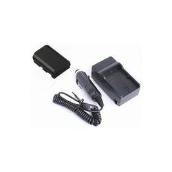 Lithium LP-E6 Extended Rechargeable Battery (2000Mah) W/ Rapid AC/DC Charger ( Home & Car Use )