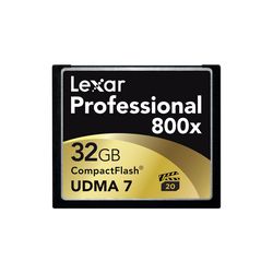 Lexar 32GB CompactFlash Memory Card Professional 800x