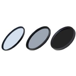 Precision 3 Piece Coated Filter Kit  (86mm)