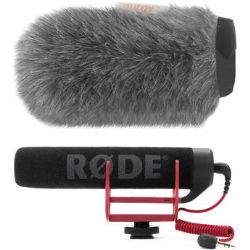 Rode VideoMic GO On-Camera Shotgun Microphone & Custom Windbuster Kit