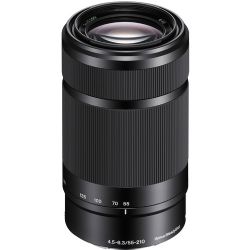 Sony E 55-210mm f/4.5-6.3 OSS Lens (Black)