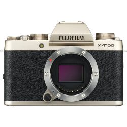 Fujifilm X-T100 Mirrorless Digital Camera (Body,Champagne Gold)