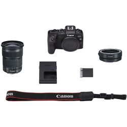 Canon EOS RP Mirrorless Digital Camera with EF 24-105mm f/3.5-5.6 STM Lens and Mount Adapter EF-EOS R Kit