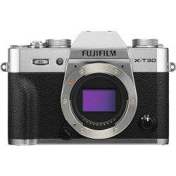 FUJIFILM X-T30 Mirrorless Digital Camera (Body Only, Silver)