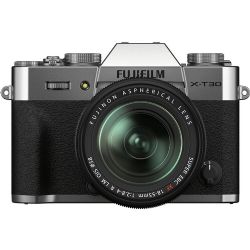 FUJIFILM X-T30 II Mirrorless Camera with 18-55mm Lens (Silver)