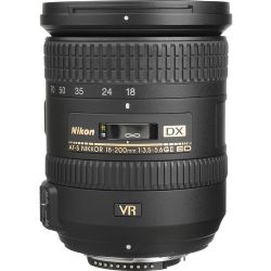 Nikon 18-200mm f/3.5-5.6G AF-S DX NIKKOR ED VR II Lens Retail Kit