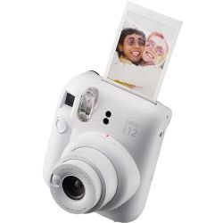 FUJIFILM INSTAX MINI 12 Instant Film Camera (Clay White)