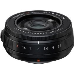 FUJIFILM XF 23mm f/2.8 R WR Lens (FUJIFILM X, Black)